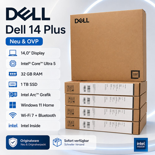 Dell plus laptop - dell, 14